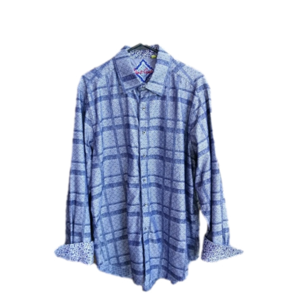 ROBERT Graham Flip Cuff Button Front Sport Shirt